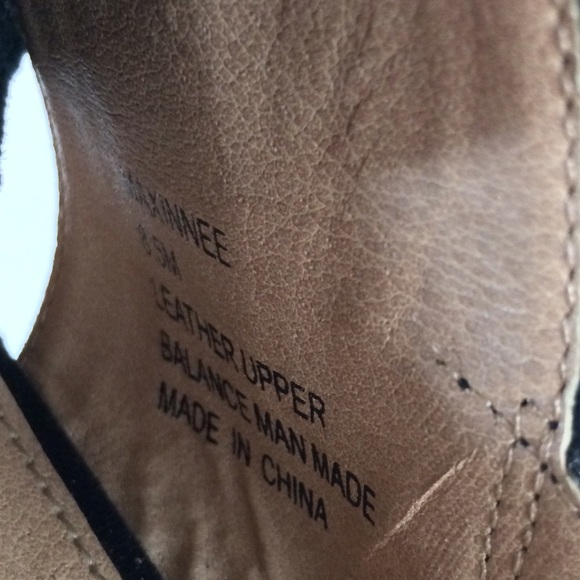 Steve Madden Maxinnee Leather/Wood Platform Sandal - 8.5 - Picture 8 of 8